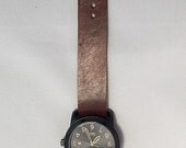 20mm Mahogany Veg-Tan Leather Watch Strap