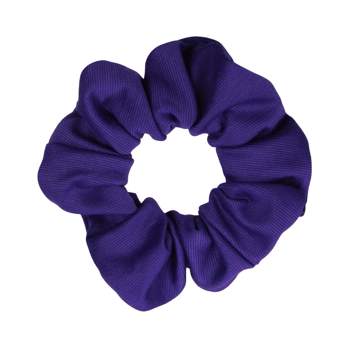 Scrunchies Purple Full & Fluffy Free Shipping Ponytail