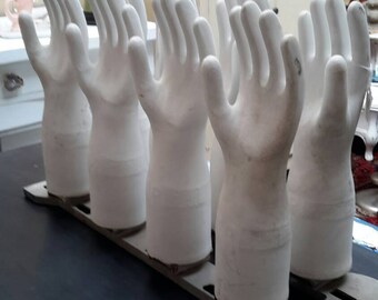 Vintage Industrial Art Glove Mold