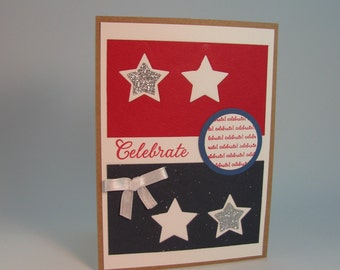 July Fourth Celebration Greeting Card
