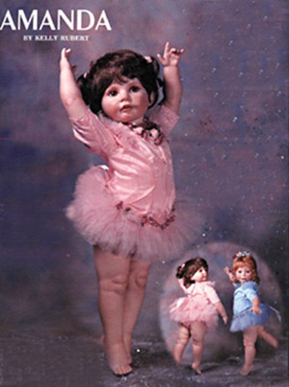 amanda porcelain collectible doll