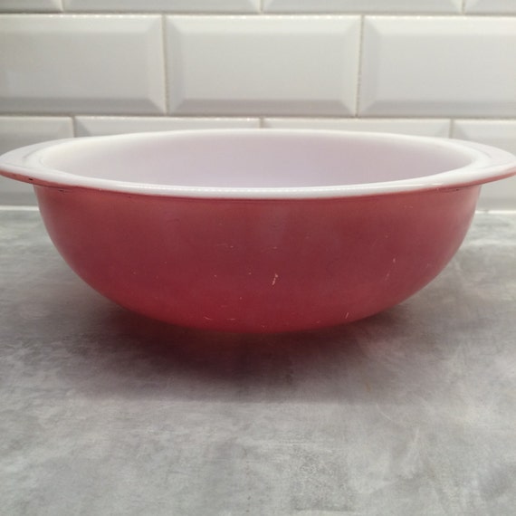 Vintage Pink Flamingo Pyrex 024 2 Quart Bowl 1950 S