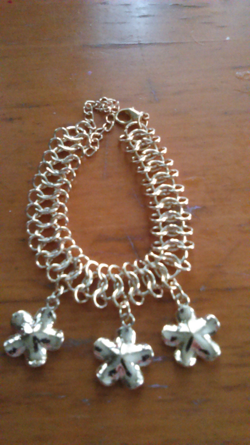 18k gold filled anklet
