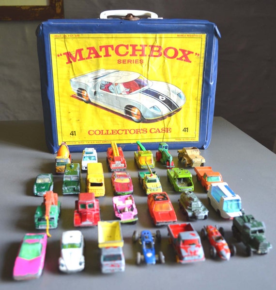 Vintage MATCHBOX Lesney Collectors Carry Case Series 41 and 26