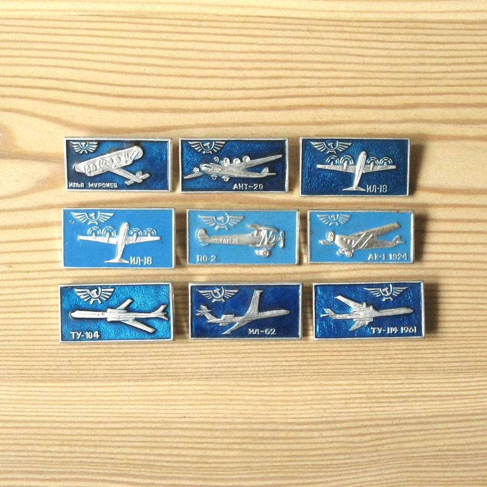 Soviet Aviation Pins, Vintage Airplanes, Airplanes Collectible ...