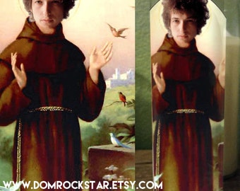 Bob Dylan Saint Candle - St Dylan