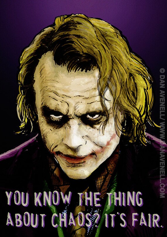 The Joker Says... A1 Mounted Canvas Wrap (594 x 841mm / 23 x 33