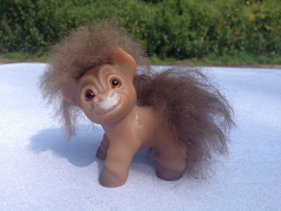 Early 60's DAM Troll Horse with by CharlesTreasureChest on Etsy