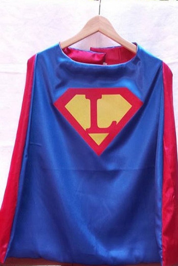 Adult Superhero Cape Personalized Cape Super by littleshepsters