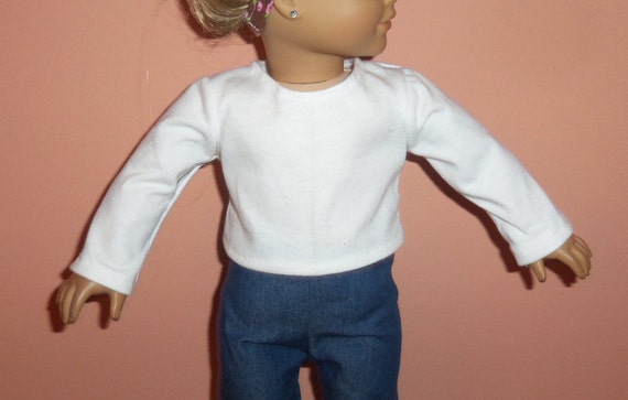 plain t shirts for 18 inch dolls