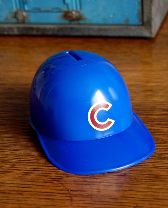 Vintage Retro Chicago Cubs Helmet Bank Coin Bank 1973