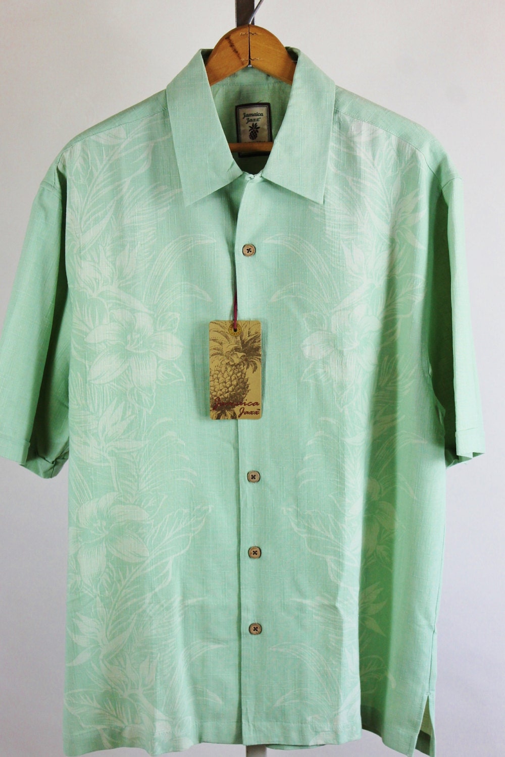 men's tropical shirts silk