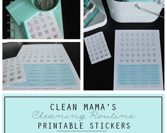 Everyday Life. Simplified. by CleanMamaPrintables on Etsy