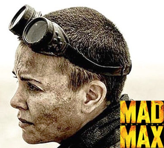 MAD MAX Fury Road - Steampunk Goggles - Charlize Theron 'Imperator Furiosa' Post Apocalyptic, World War III Survival Riding Goggles by jadedminx steampunk buy now online