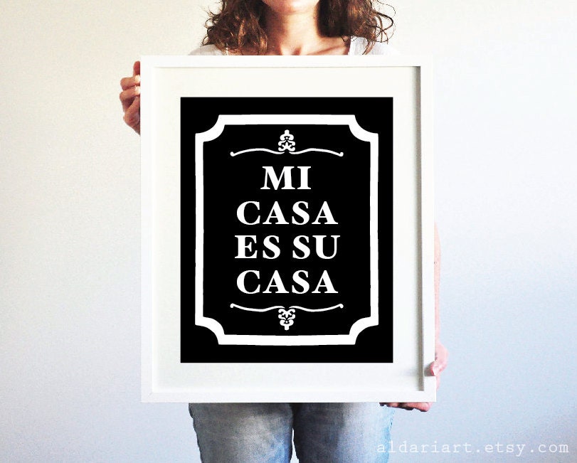 mi casa su casa shirt