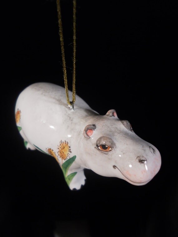 christmas ornament hippo majolica ornament hippo russian christmas ornament hippo majolica ornament hippo russian