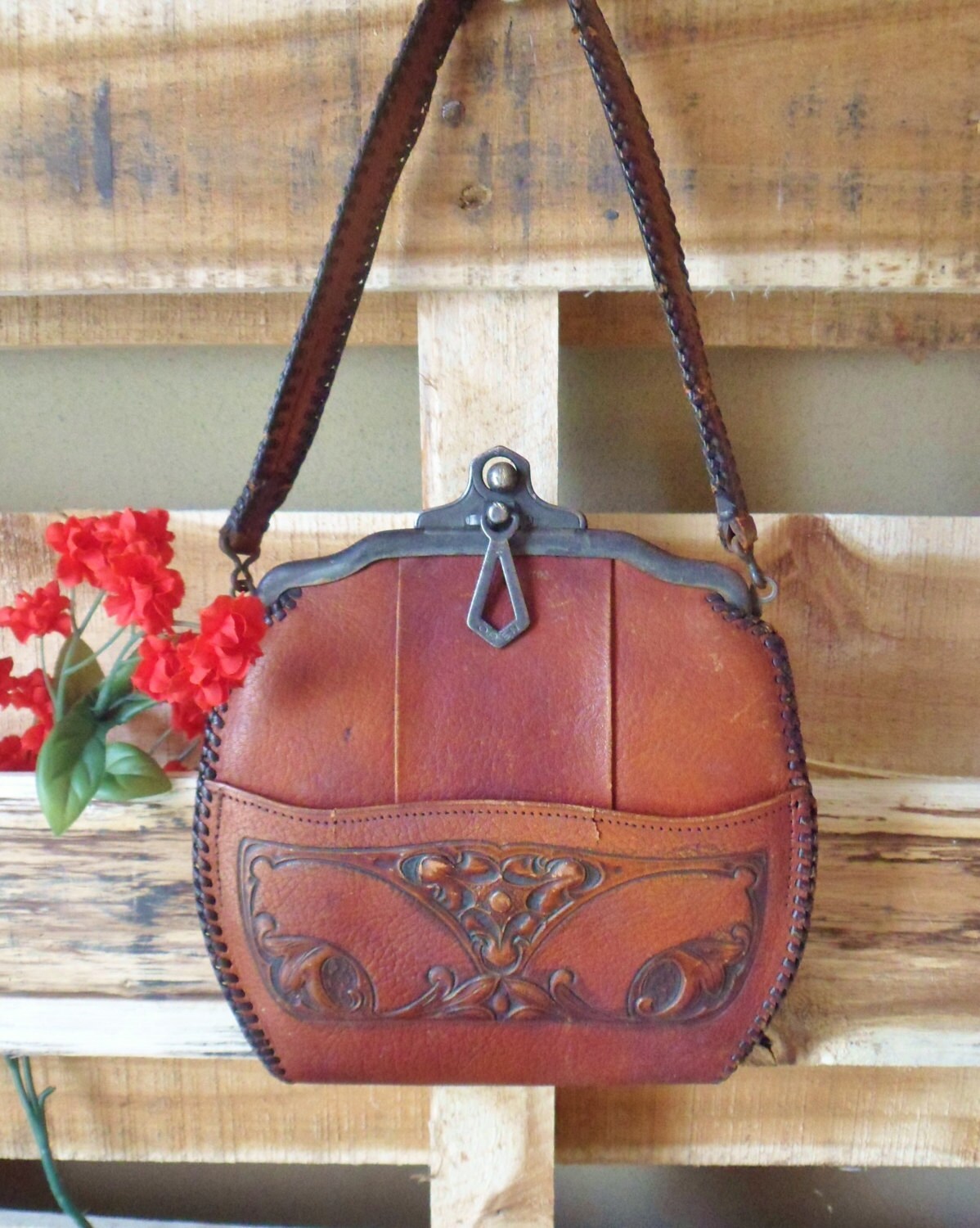 Meeker Made Leather Purse Handmade Leather Purse