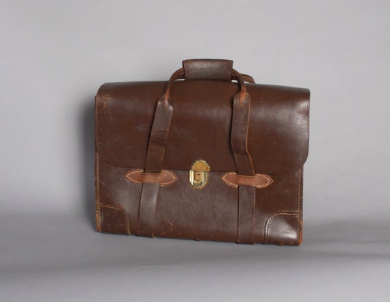 vintage military briefcase