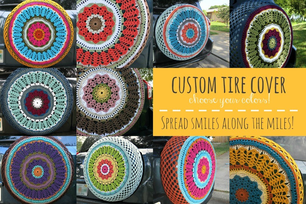 Custom Spare Tire Cover by on Etsy