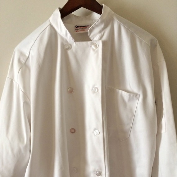 Chef's Coat White X Large 100 % Cotton Father's Day