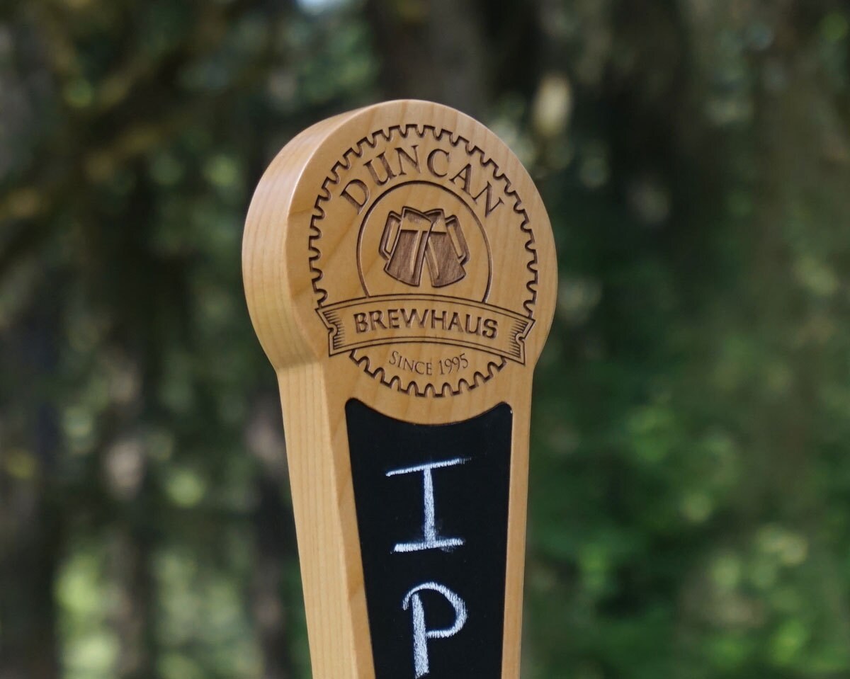 Personalized Custom Beer Tap Handle with Chalkboard Insert