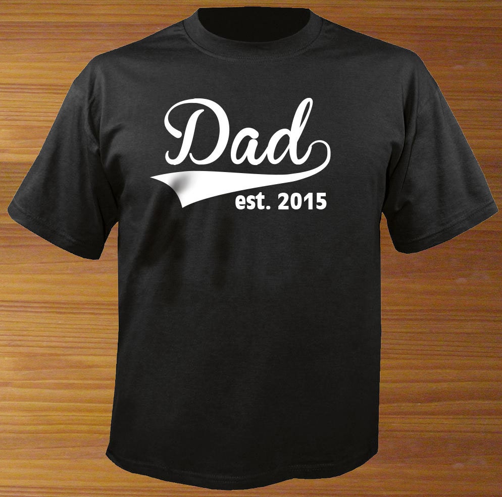 Download Dad Custom Established Date Fathers Day Shirt