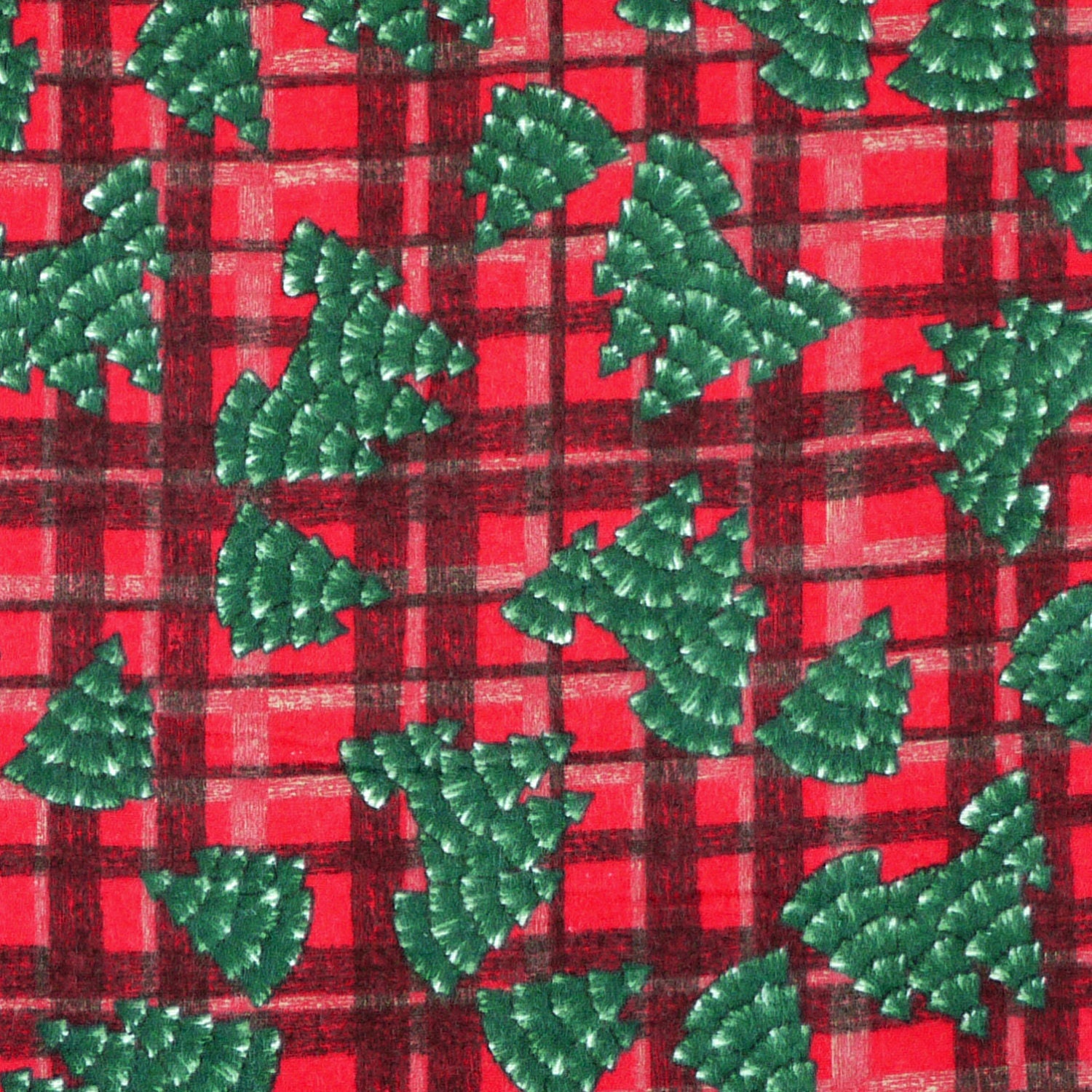 Quilting Flannel Christmas Print Fabric by DartingDogChristmas