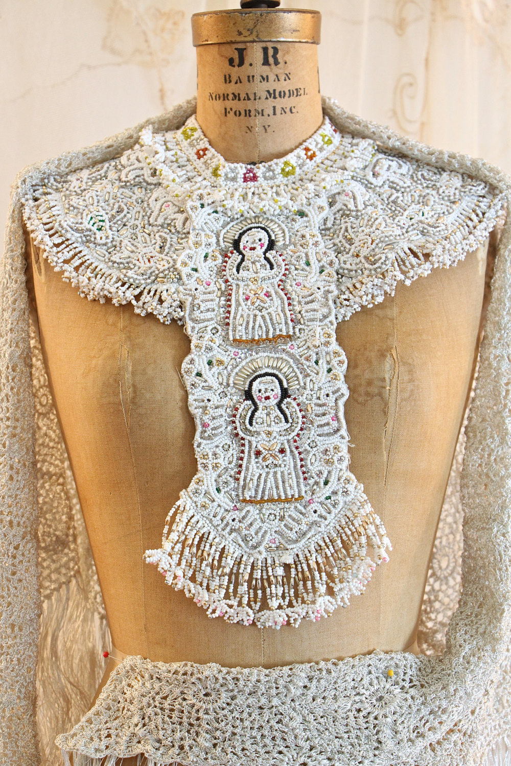 Exquisite Vintage Wedding Collar / Ceremonial / Costume