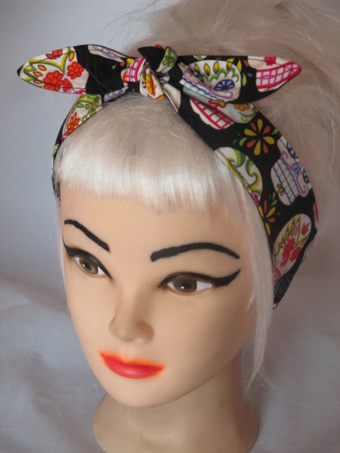 Headband Pinup Vintage Retro Style 50s Rockabilly Head Scarf