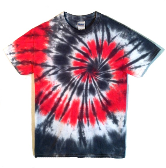 black tie die shirt