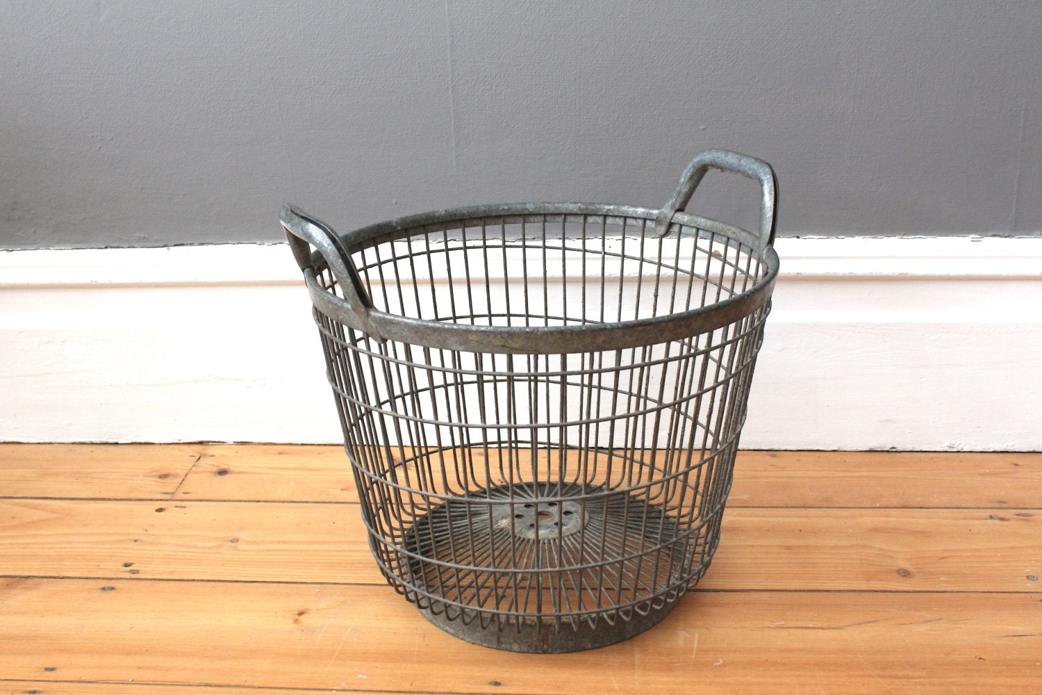 Vintage wire potato basket Haute Juice