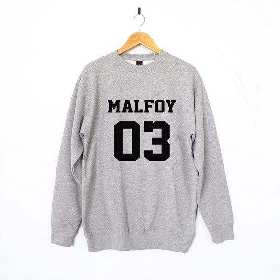 draco malfoy embroidered sweatshirt