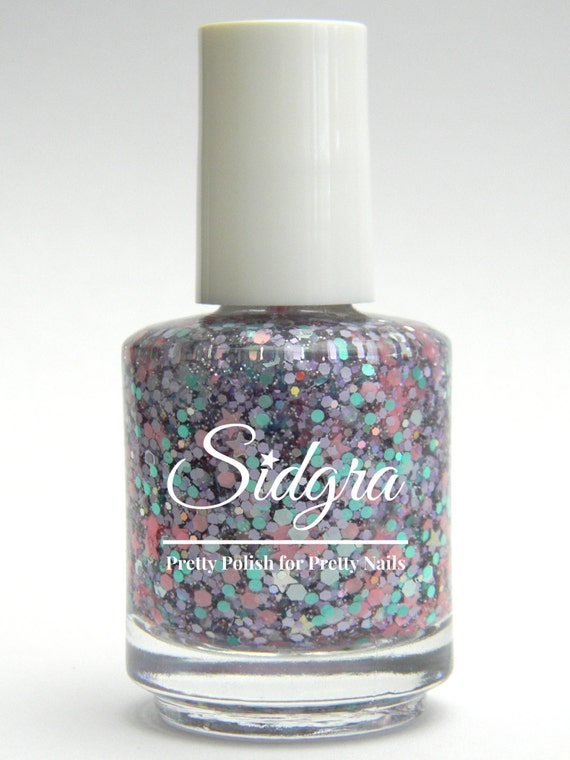 Glitter Nail Polish Sidgra Dream Catcher Custom by Sidgra