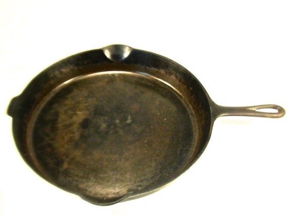 Rare GRISWOLD CAST IRON 14 Skillet 1920-1939 Lid Included