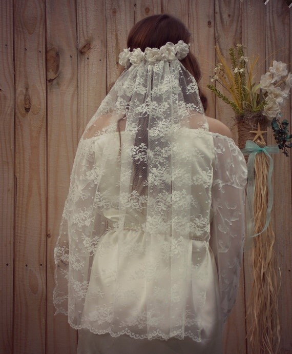 hippie wedding veils