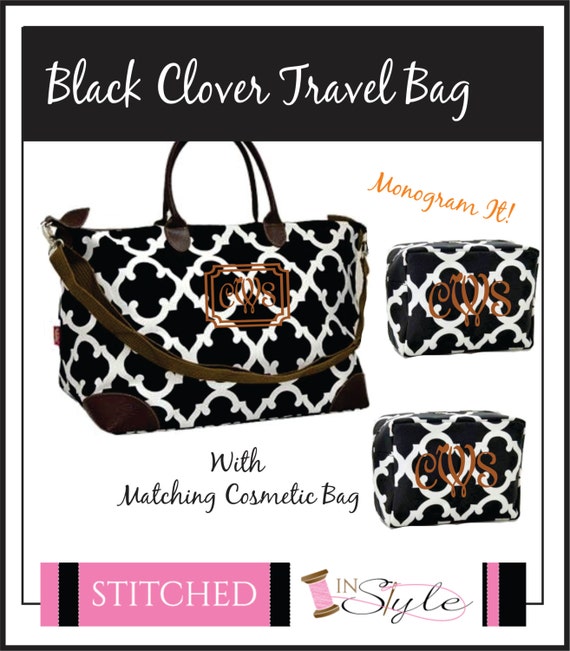 Travel Bag Bridal Set Bridesmaids Gifts by StitchedInStyle1