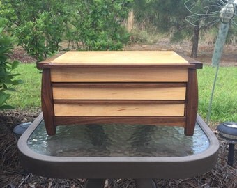 Three drawer jewelry and/or storage box