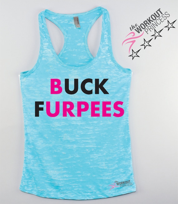 Buck Furpees Funny workout tank Plus size Workout tank training tank
