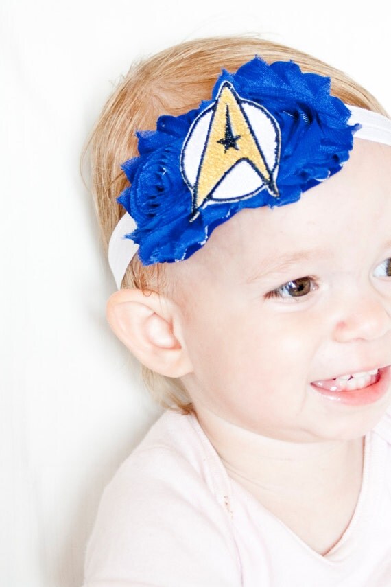 star trek baby headband