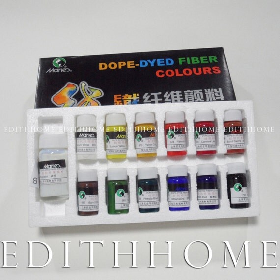 Maries Professional Fabric Colours Paint DopeDyed Fiber for