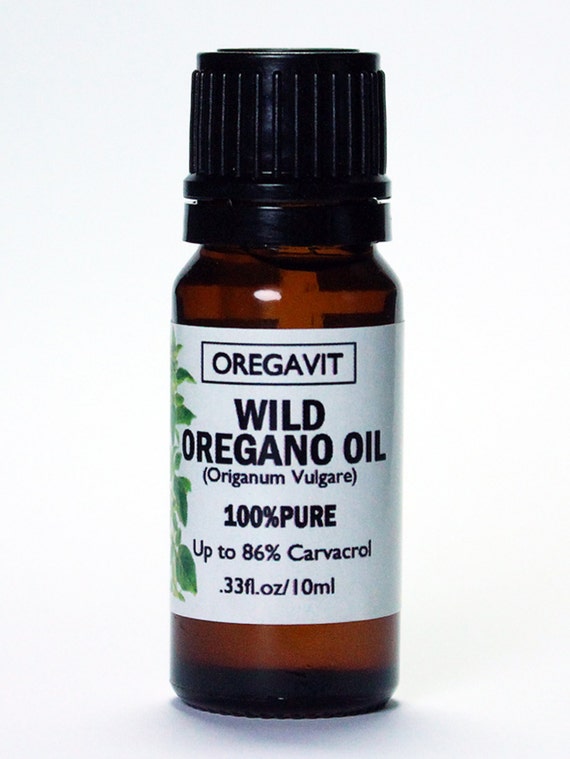 Wild Oil Of Oregano .33oz/10ml Mediterranean Origin 100 Pure