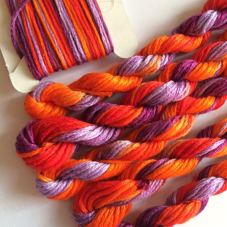 Embroidery Thread and Cross Stitch Floss by RiotousColours on Etsy