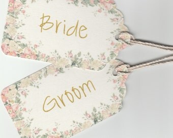Vintage Wedding Tags / Place Cards