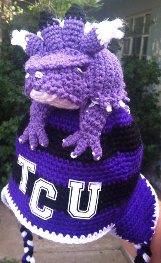TCU Texas Christian University Horned Toad Spirit Hat