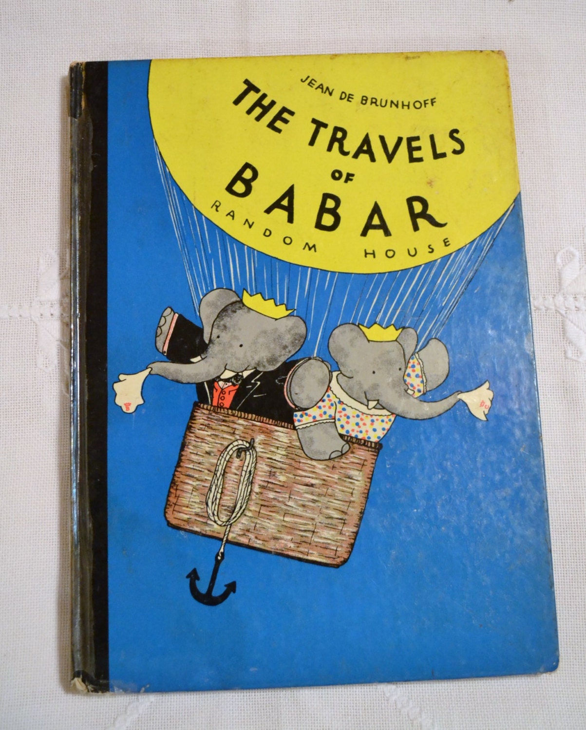 The Travels of Babar 1961 Vintage Childrens Book PanchosPorch