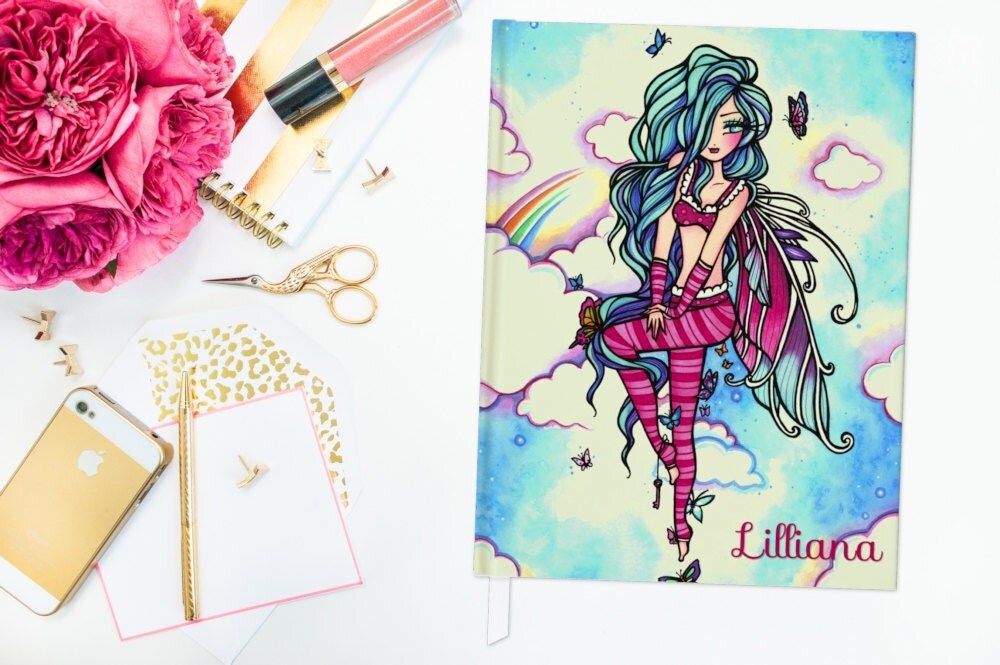 Hardcover journal personalized journal can be by PaperKStudios