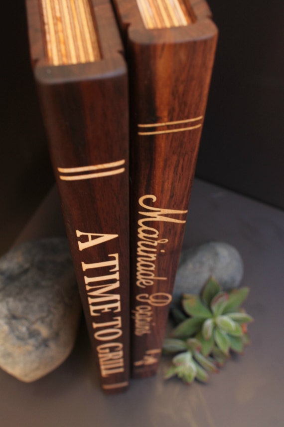 Personalized Cutting Board Book Unique Gift by CuttingBoredom