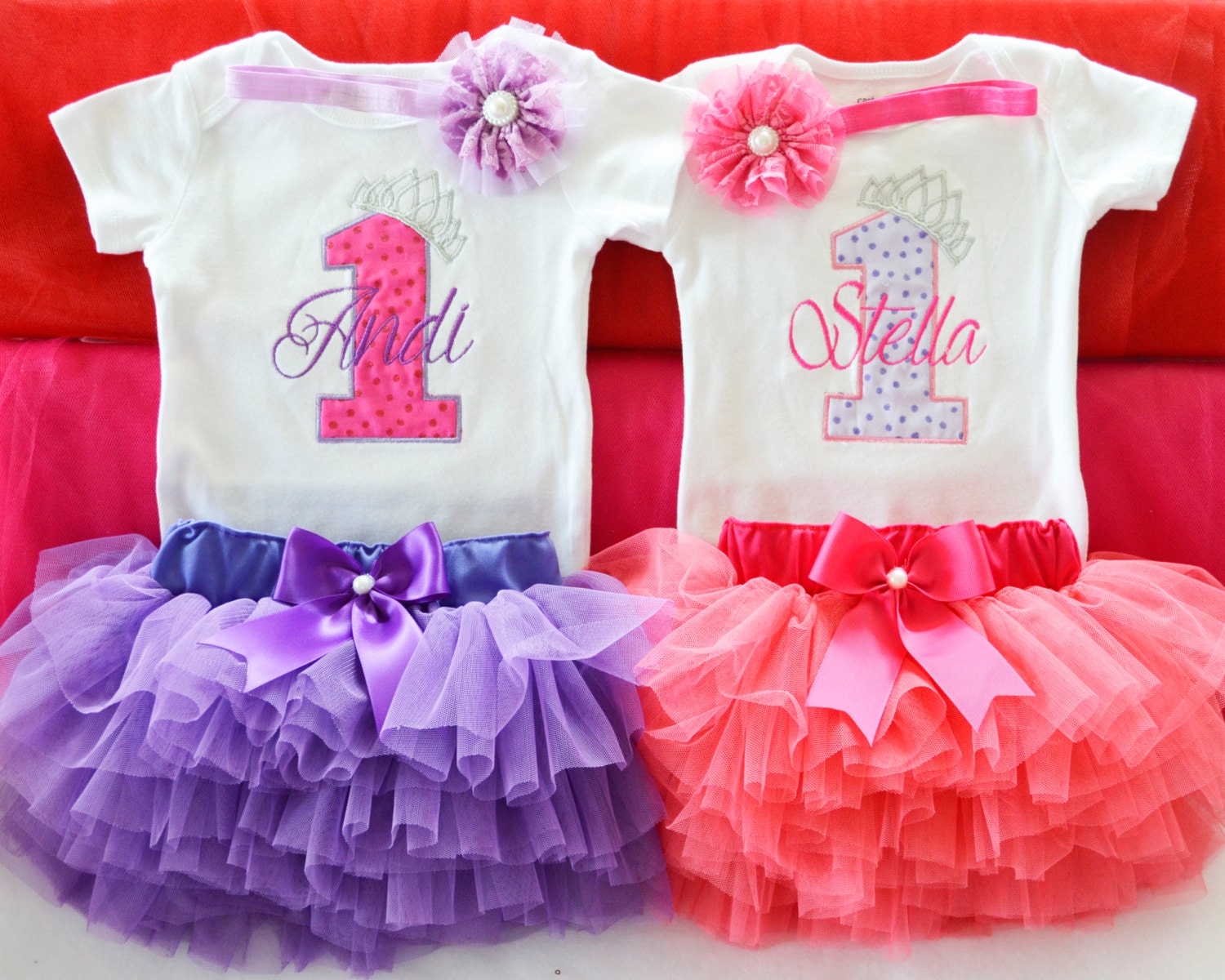 First Birthday outfit girl1st birthday girltwin birthday