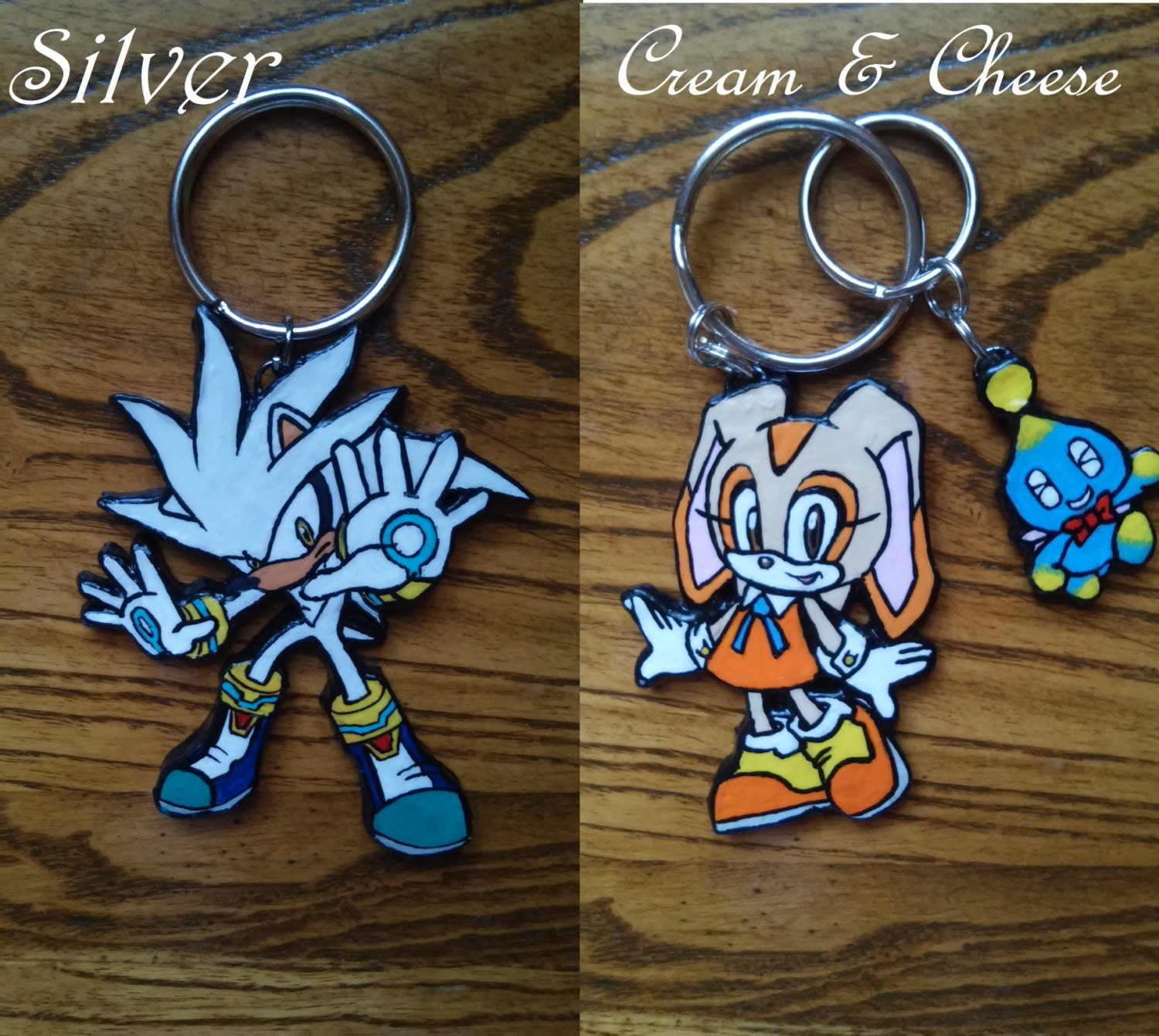 Sonic The Hedgehog Character Keychains Sonic By Sculptedlovely