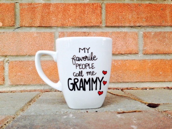 Grandma Coffee Mug My Favorite People Call Me By Pupocoarts 